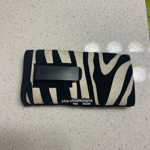 Zebra Print Sunglasses Case